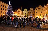 3. Adventssonntag - Jesuleins Postamt Zum Goldenen Engel und Ankunft der Weissen Frau, Český Krumlov 11.12.2011, Foto: Lubor Mrázek