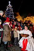 3. adventní neděle - Ježíškův Poštovní úřad U Zlatého anděla a příjezd Bílé paní, Český Krumlov 11.12.2011, foto: Lubor Mrázek