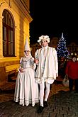 3. adventní neděle - Ježíškův Poštovní úřad U Zlatého anděla a příjezd Bílé paní, Český Krumlov 11.12.2011, foto: Lubor Mrázek