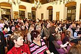 Předvánoční vystoupení Brumlíků a jejich hostů, sbormistr Mgr. Lukáš Holec, Český Krumlov 15.12.2011, foto: Lubor Mrázek