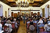 Předvánoční vystoupení Brumlíků a jejich hostů, sbormistr Mgr. Lukáš Holec, Český Krumlov 15.12.2011, foto: Lubor Mrázek