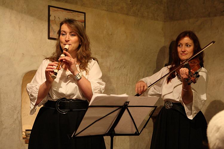 Christmas concert by the Český Krumlov folk band Kapka, R.Gallery 25.12.2011