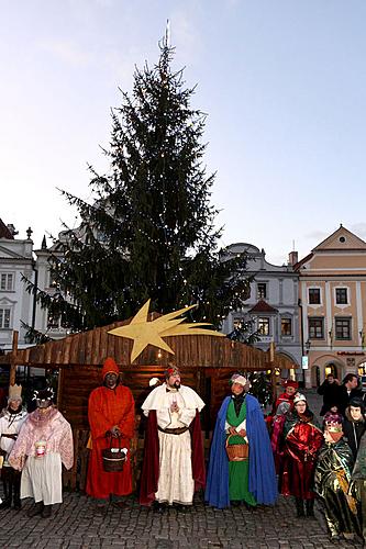 Tři králové v Českém Krumlově, 6.1.2012