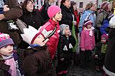 Dreikönigstag in Český Krumlov, 6.1.2012, Foto: Lubor Mrázek