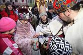 Dreikönigstag in Český Krumlov, 6.1.2012, Foto: Lubor Mrázek