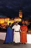 Dreikönigstag in Český Krumlov, 6.1.2012, Foto: Lubor Mrázek