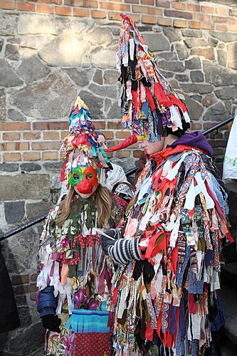 Carnival parade in Český Krumlov, 21st February 2012