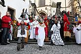 Carnival parade in Český Krumlov, 21st February 2012, photo by: Lubor Mrázek