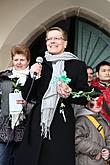 Carnival parade in Český Krumlov, 21st February 2012, photo by: Lubor Mrázek