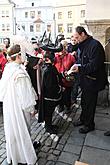 Carnival parade in Český Krumlov, 21st February 2012, photo by: Lubor Mrázek