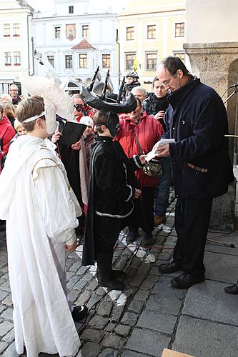 Carnival parade in Český Krumlov, 21st February 2012