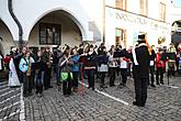 Carnival parade in Český Krumlov, 21st February 2012, photo by: Lubor Mrázek