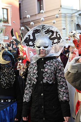 Karnevalsumzug, 21. Februar 2012, Fasching Český Krumlov