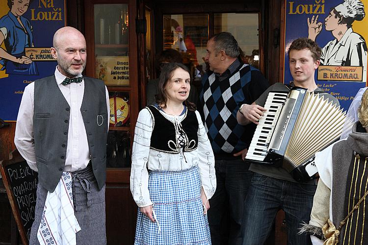 Karnevalsumzug, 21. Februar 2012, Fasching Český Krumlov