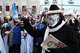 Carnival parade in Český Krumlov, 21st February 2012, photo by: Lubor Mrázek