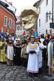 Karnevalsumzug, 21. Februar 2012, Fasching Český Krumlov, Foto: Lubor Mrázek