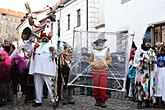 Carnival parade in Český Krumlov, 21st February 2012, photo by: Lubor Mrázek