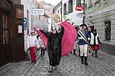 Carnival parade in Český Krumlov, 21st February 2012, photo by: Lubor Mrázek