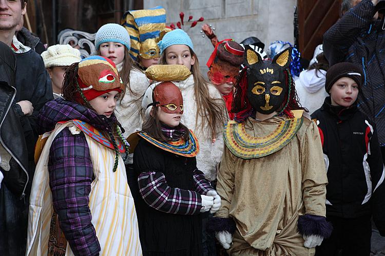 Karnevalsumzug, 21. Februar 2012, Fasching Český Krumlov