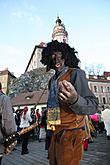 Carnival parade in Český Krumlov, 21st February 2012, photo by: Lubor Mrázek