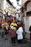 Karnevalsumzug, 21. Februar 2012, Fasching Český Krumlov, Foto: Lubor Mrázek