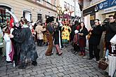 Karnevalsumzug, 21. Februar 2012, Fasching Český Krumlov, Foto: Lubor Mrázek