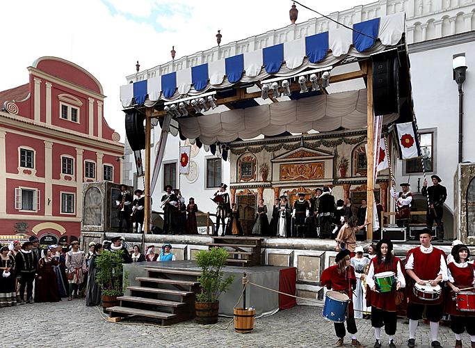 Fest der Fünfblättrigen Rose ®, Český Krumlov, 22. - 24.6.2012