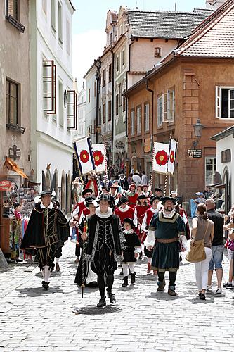 Five Petalled Rose Celebrations ®, Český Krumlov, 22. - 24.6.2012