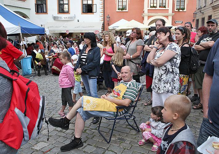 Slavnosti pětilisté růže ®, Český Krumlov, 22. - 24.6.2012