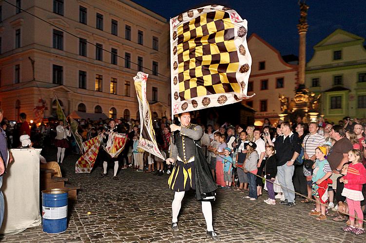 Slavnosti pětilisté růže ®, Český Krumlov, 22. - 24.6.2012