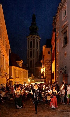 Slavnosti pětilisté růže ®, Český Krumlov, 22. - 24.6.2012