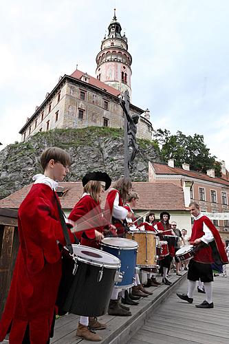 Slavnosti pětilisté růže ®, Český Krumlov, 22. - 24.6.2012