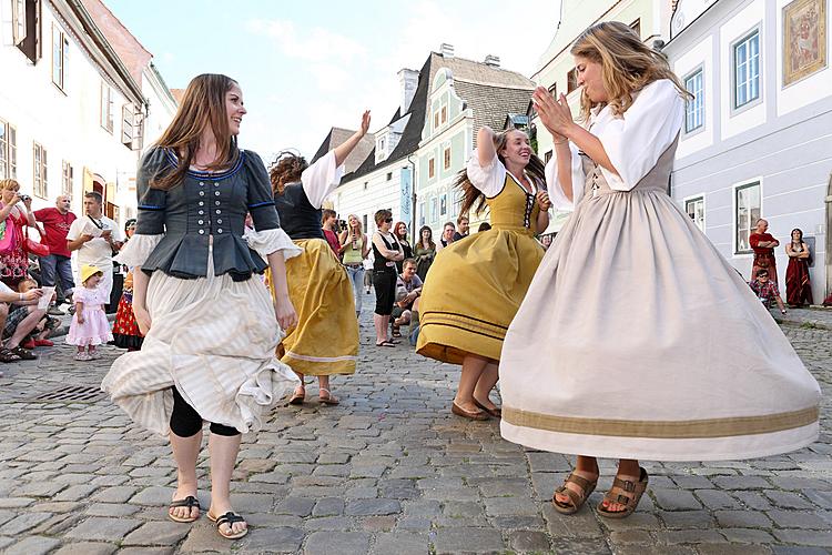 Slavnosti pětilisté růže ®, Český Krumlov, 22. - 24.6.2012