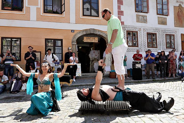 Fest der Fünfblättrigen Rose ®, Český Krumlov, 22. - 24.6.2012