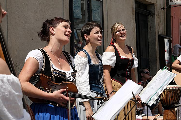 Slavnosti pětilisté růže ®, Český Krumlov, 22. - 24.6.2012