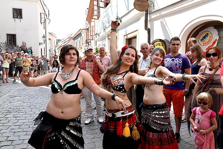 Fest der Fünfblättrigen Rose ®, Český Krumlov, 22. - 24.6.2012