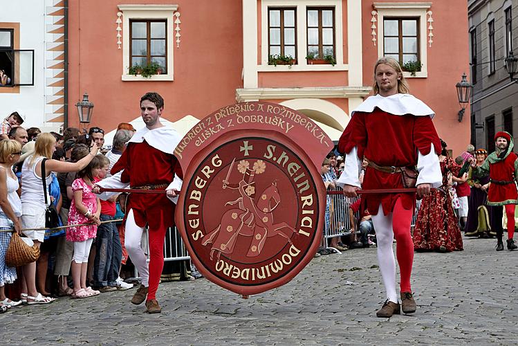 Slavnosti pětilisté růže ®, Český Krumlov, 22. - 24.6.2012