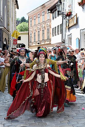 Fest der Fünfblättrigen Rose ®, Český Krumlov, 22. - 24.6.2012