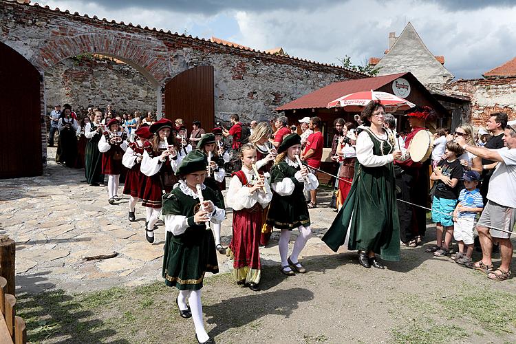 Slavnosti pětilisté růže ®, Český Krumlov, 22. - 24.6.2012