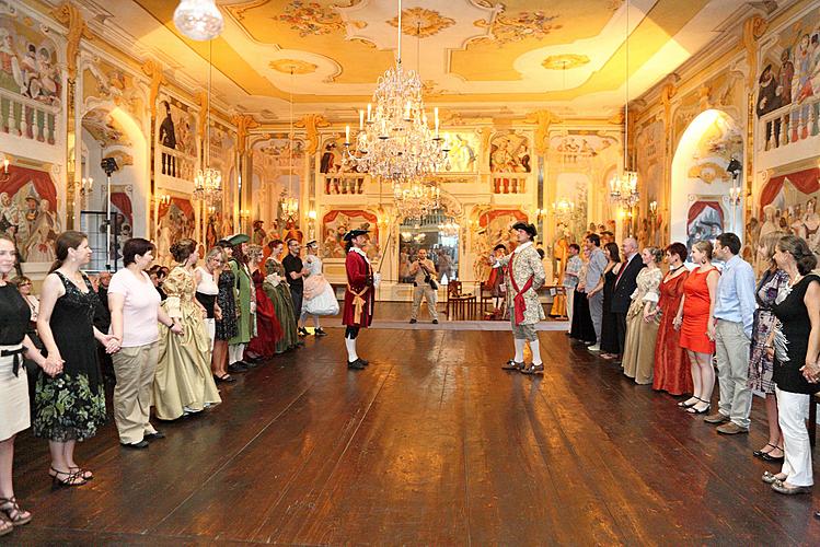 Barocke Nacht auf dem Schloss Český Krumlov ®, Kammermusikfestival Český Krumlov, 29. und 30.6.2012