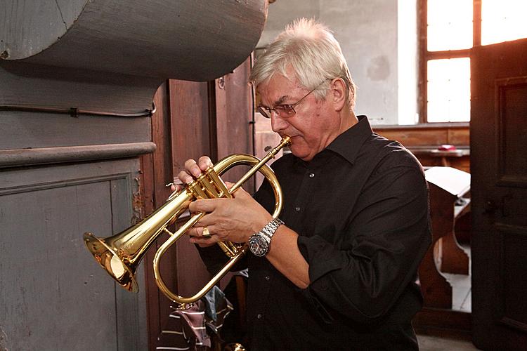 Organ Concert - Drahomíra Matznerová (organ), Miroslav Kejmar (trumpet), Chamber Music Festival Český Krumlov, 1.7.2012