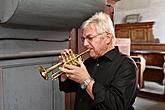 Organ Concert - Drahomíra Matznerová (organ), Miroslav Kejmar (trumpet), Chamber Music Festival Český Krumlov, 1.7.2012, photo by: Lubor Mrázek