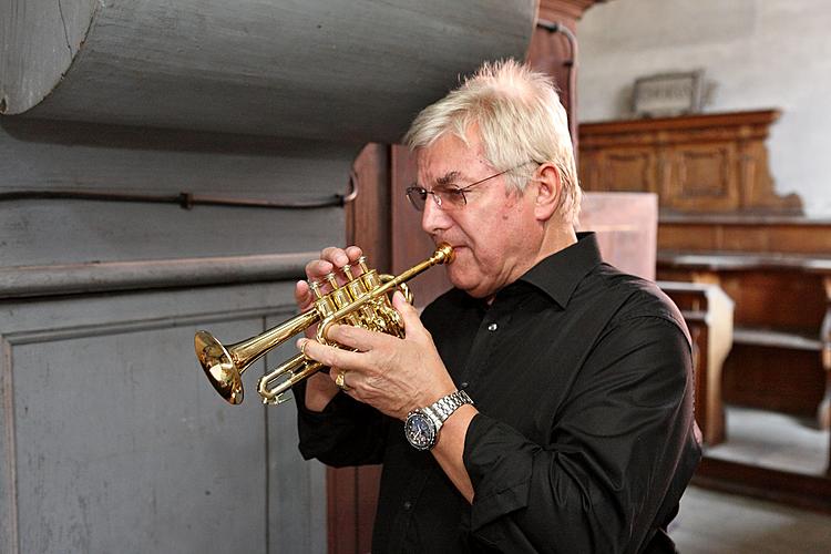 Organ Concert - Drahomíra Matznerová (organ), Miroslav Kejmar (trumpet), Chamber Music Festival Český Krumlov, 1.7.2012