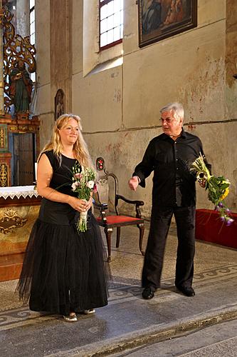 Varhanní koncert - Drahomíra Matznerová (varhany), Miroslav Kejmar (trubka), Festival komorní hudby Český Krumlov, 1.7.2012