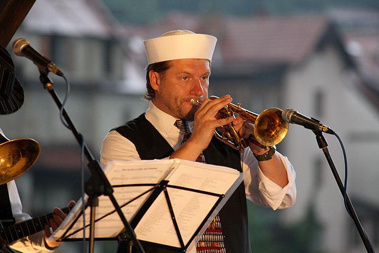 Jazzkonzert - Brass Band Prague, Kammermusikfestival Český Krumlov, 3.7.2012