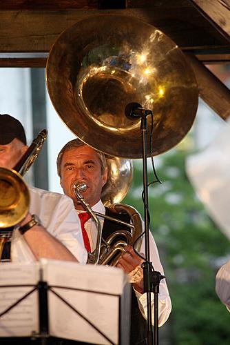Jazzový koncert - Brass Band Prague, Festival komorní hudby Český Krumlov, 3.7.2012