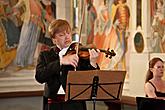 Violin Recital - Pavel Eret (violin), Suzanna Hlinka (piano), Chamber Music Festival Český Krumlov, 4.7.2012, photo by: Lubor Mrázek