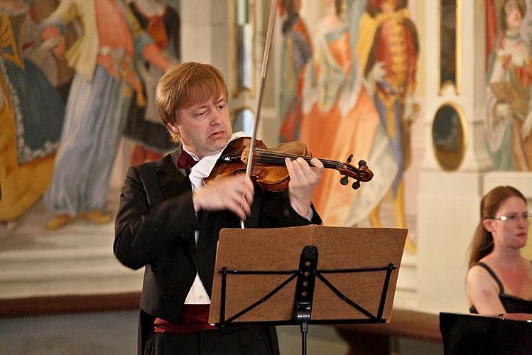 Geigenrezital - Pavel Eret (Geige), Suzanna Hlinka (Klavier), Kammermusikfestival Český Krumlov, 4.7.2012