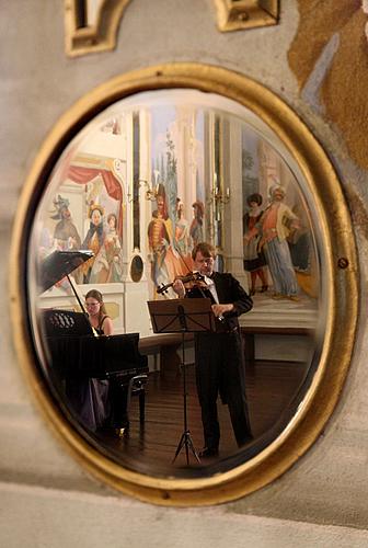 Houslový recitál - Pavel Eret (housle), Suzanna Hlinka (klavír), Festival komorní hudby Český Krumlov, 4.7.2012