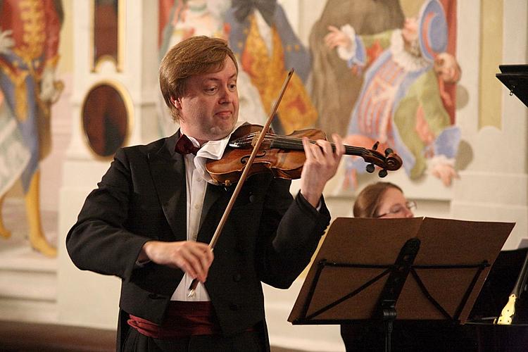 Violin Recital - Pavel Eret (violin), Suzanna Hlinka (piano), Chamber Music Festival Český Krumlov, 4.7.2012